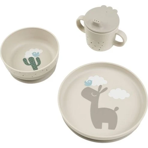 Done by Deer Foodie Geschirr-Set Lalee Sand