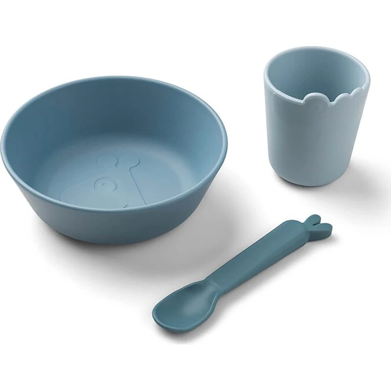 Done by Deer Kiddish First Meal Set Blau