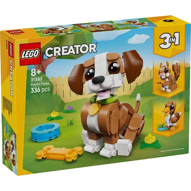 LEGO Creator 31382 Niedliche Tiere: Verspielter Welpe
