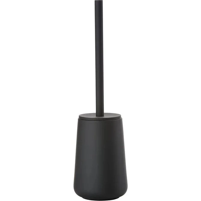 Nova One Toilettenbürste Schwarz, Steinzeug, 10,3 cm Ø, 37 cm H