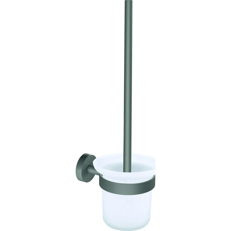 tesa Moon WC-Bürstenhalter grau, matthell