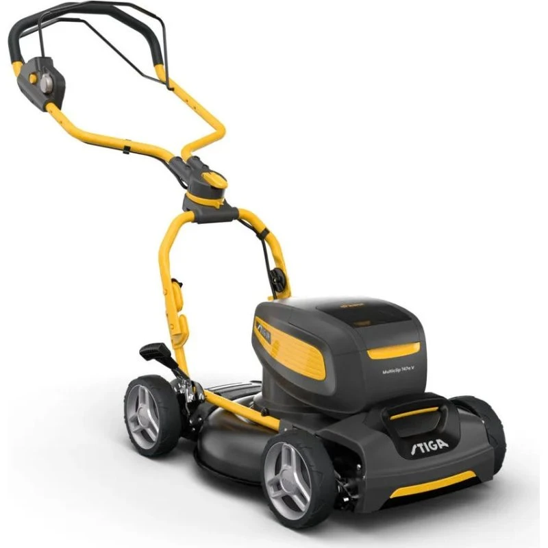 Stiga Multiclip 747e V Akku-Rasenmäher Kit