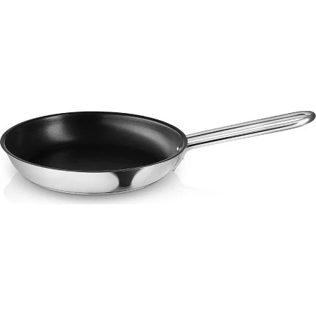 Eva Trio Koekenpan 24 cm RVS, keramische Beschichtung