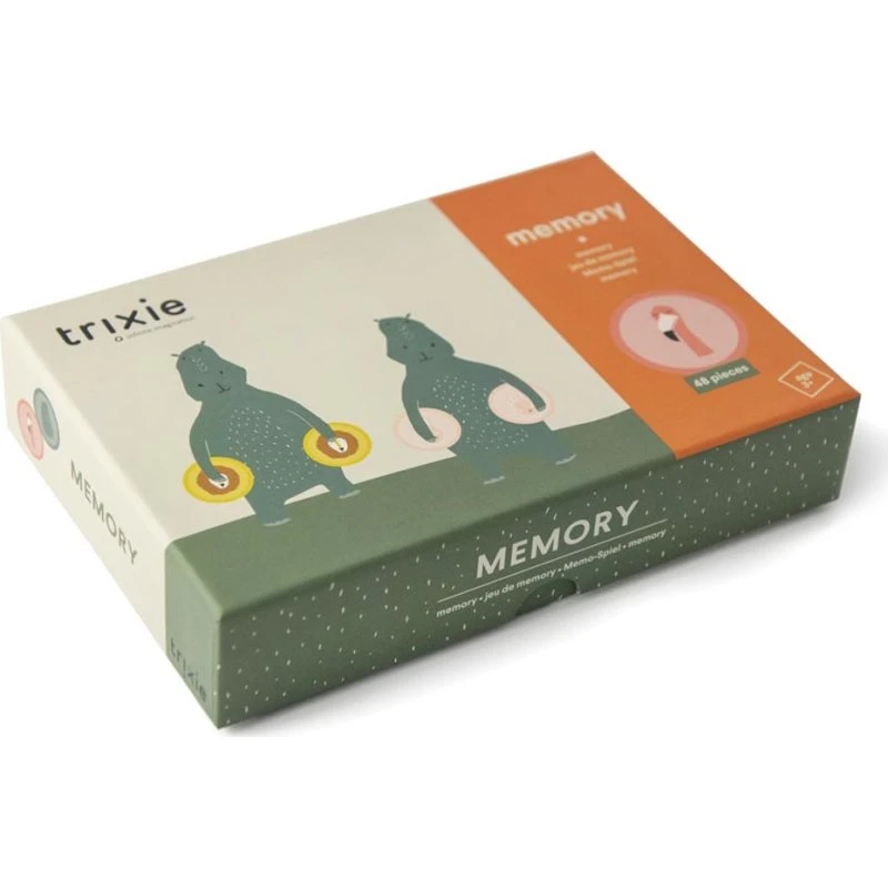 Trixie Memory Zoo – 48 Karten, FSC-Karton, ab 3 Jahren