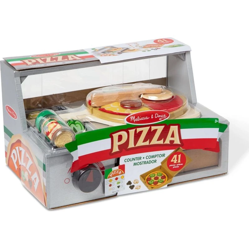 Melissa & Doug Pizzaset mit Ofen