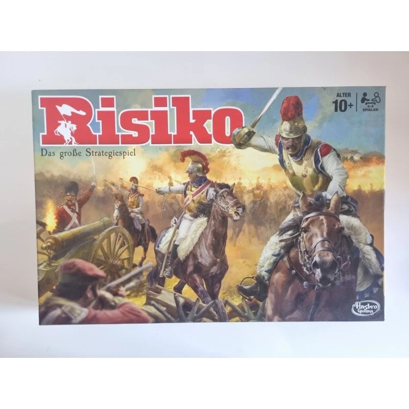 Hasbro Risiko B7404100, Strategiespiel für 2-5 Spieler ab 10 Jahren