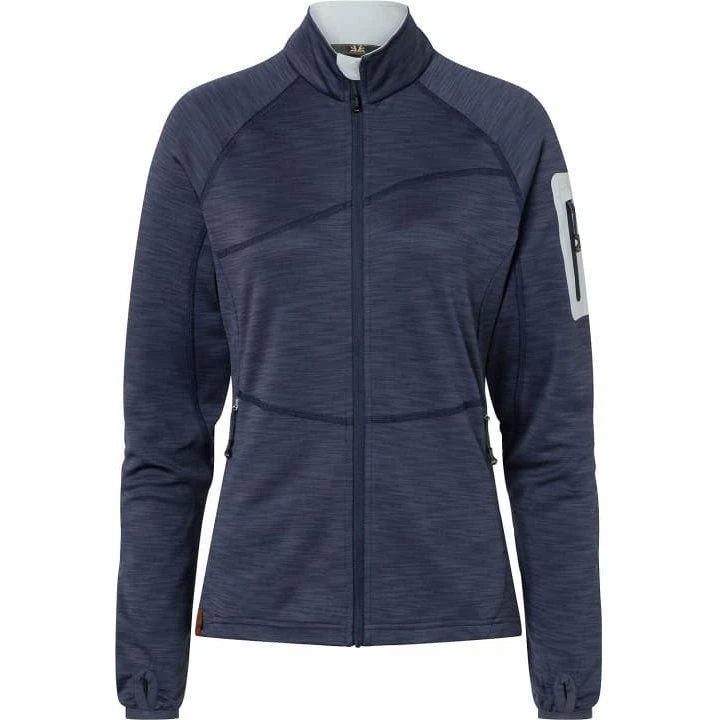 Wiesnkönig Damen Fleecejacke Hochvogel Blau