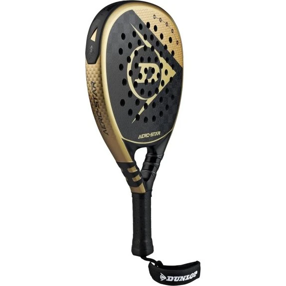 Dunlop Aero-star Black/Gold Padelschläger