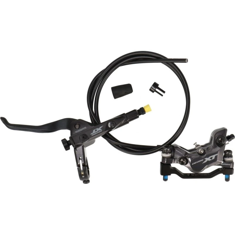 Shimano Deore XT BR-M8120/BL-M8100 4-Kolben-Scheibenbremse schwarz 180 mm