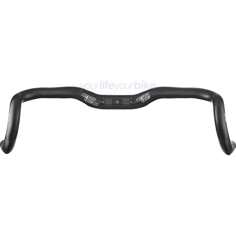 Ergotec Lenkerbügel ER-20 Alu Ø31,8mm 440/553mm schwarz 16°