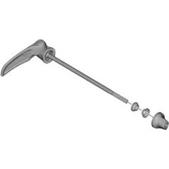SRAM Deore Schnellspanner 133 mm schwarz