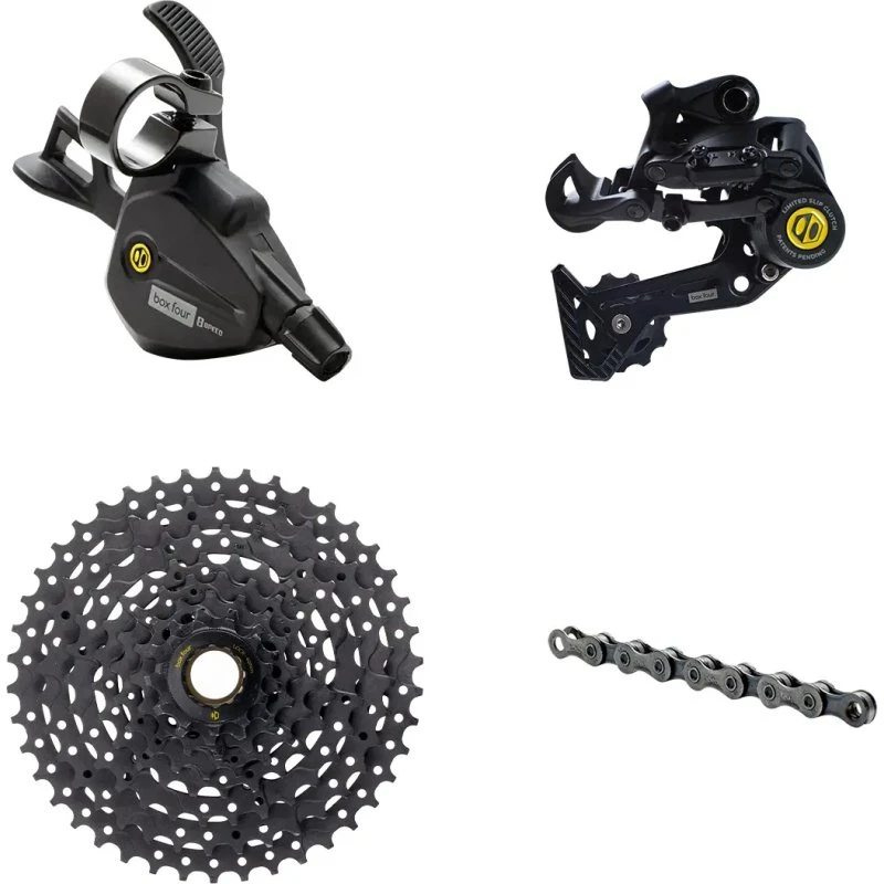Box Components Four 8S Wide Matte Black E-Bike Gruppe