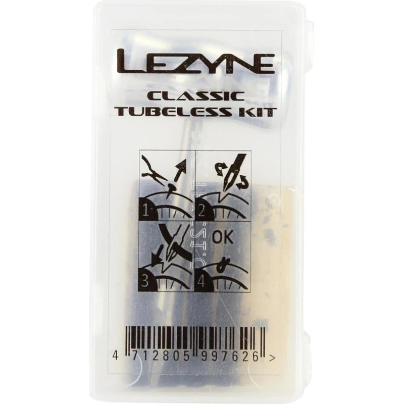 Lezyne Classic Tubeless Kit silber