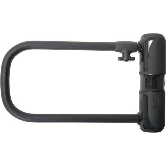 Contec PowerLoc Bügelschloss 115x230mm schwarz mit Halter