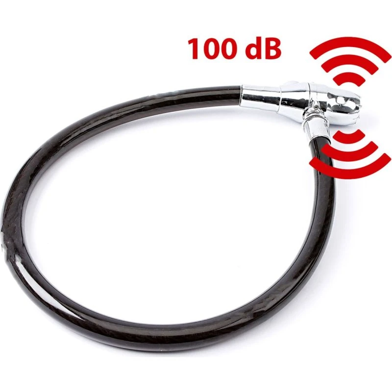 Olympia S 200 Stahldrahtschloss mit Alarm 100 dB, 60 cm