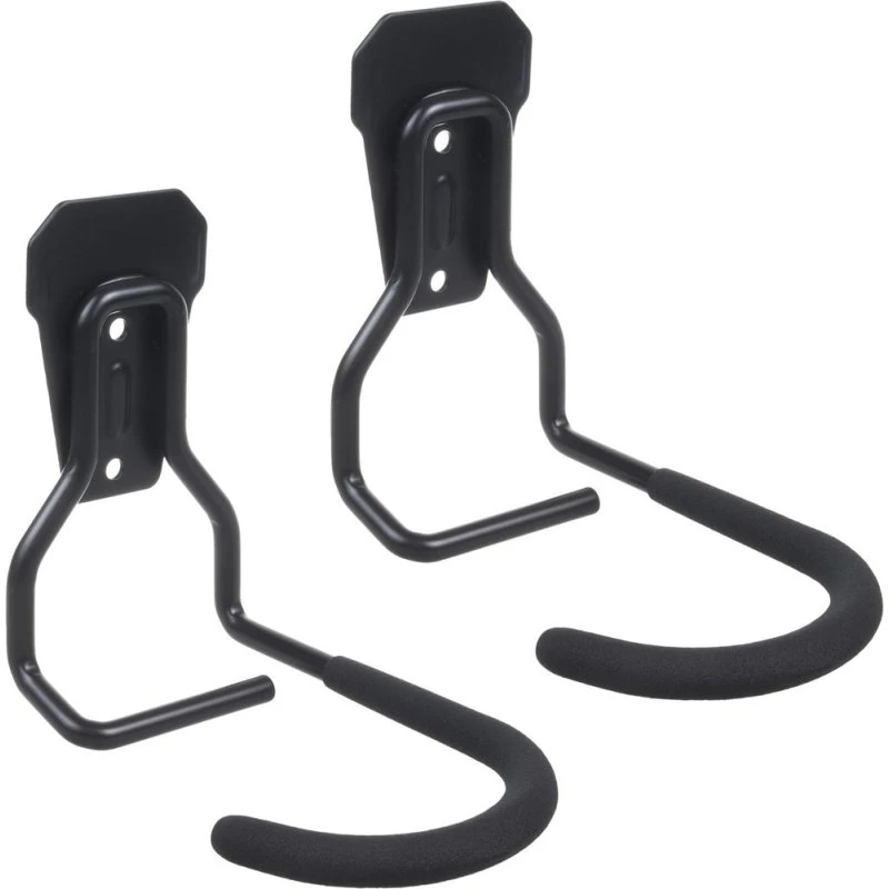 Maclean MC-433 Fahrrad-Wandhalterung 2er Set, Stahl, 20 kg