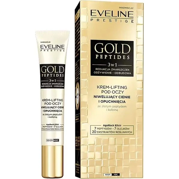 Eveline Gold Peptides 3-in-1 Augencreme Lifting 20 ml