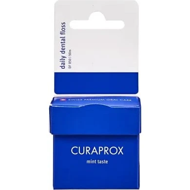 Curaprox DF 850 Zahnseide 50m Minz, 1 St