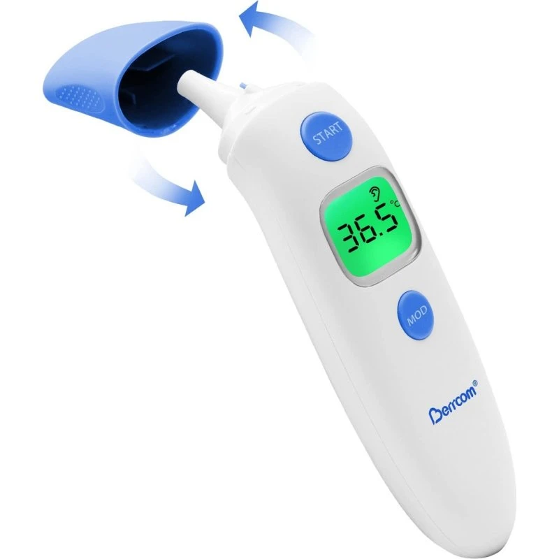 Berrcom Digitales Stirn- und Ohrenthermometer
