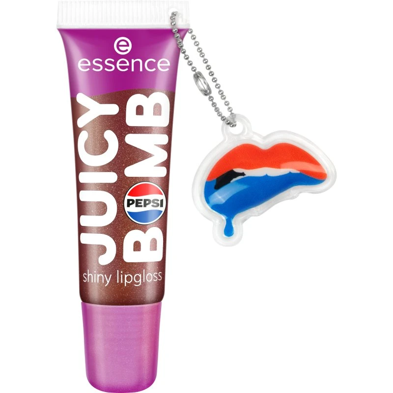 essence x PEPSI JUICY BOMB Shiny Lipgloss 01 Cooling Cola