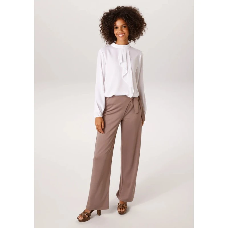 Aniston CASUAL Langarmbluse mit Volant