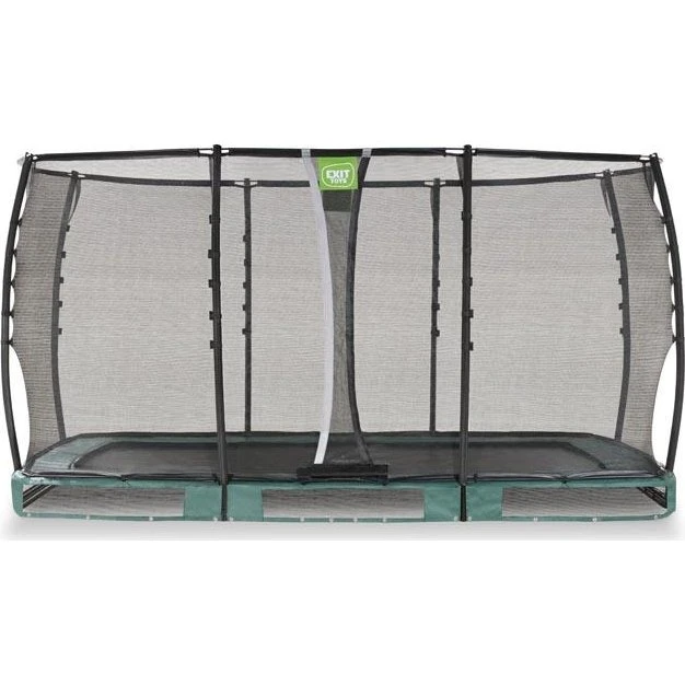 EXIT Allure Premium Bodentrampolin 214x366cm grün