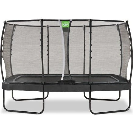 EXIT Allure Premium Trampolin 214x366cm schwarz