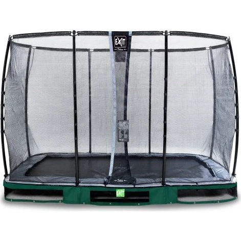 EXIT Elegant Premium Inground-Trampolin 214x366cm grün