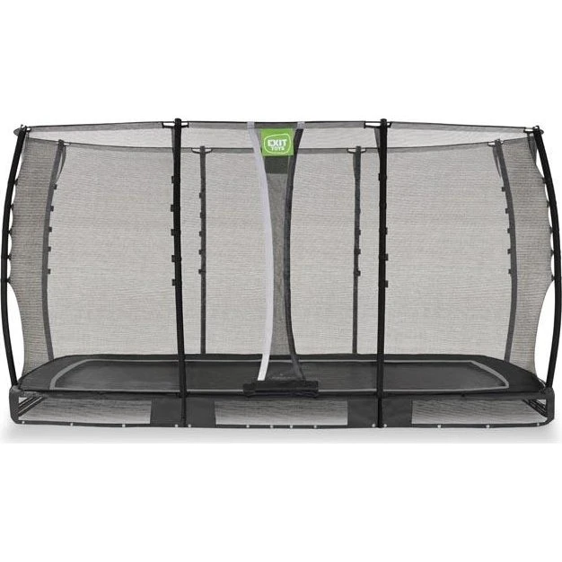 EXIT Allure Classic Bodentrampolin 214x366cm schwarz