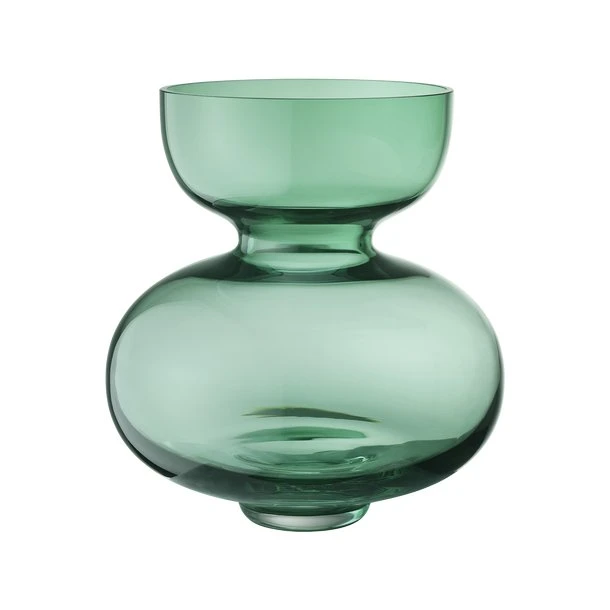 Georg Jensen ALFREDO Vase grün, groß