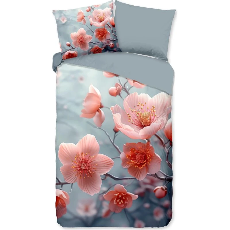 Good Morning Bettwäsche Set Mali Blau 140x220 cm