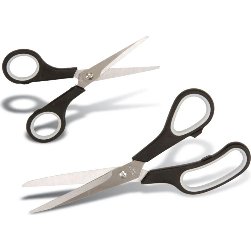 EUROTOOLS Profi-Scherensatz INOX 215/140 mm Softgriff