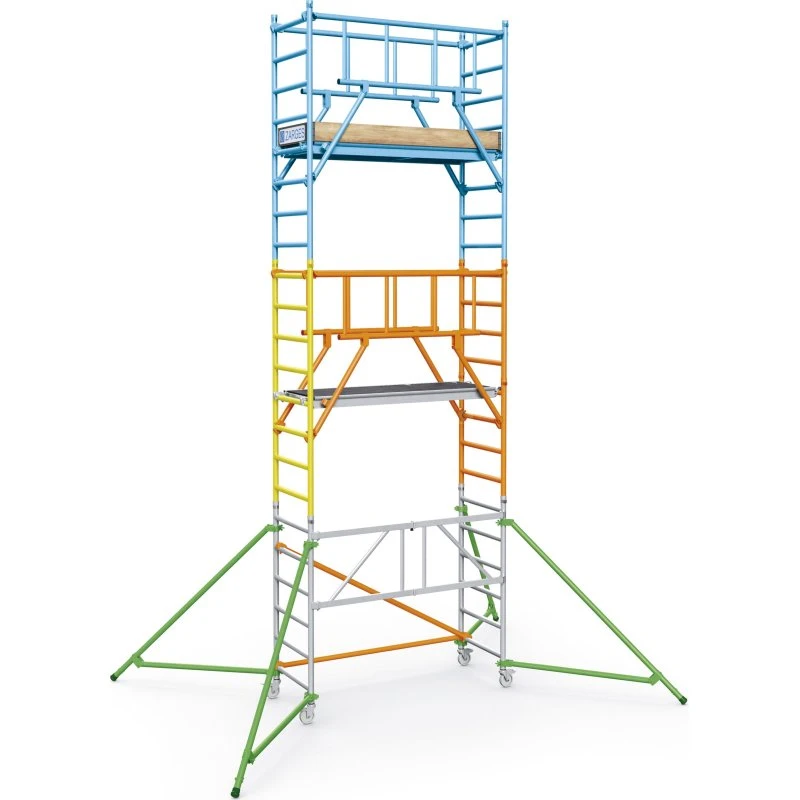 ZARGES PaxTower 2m-Aufstockpaket S-PLUS blau