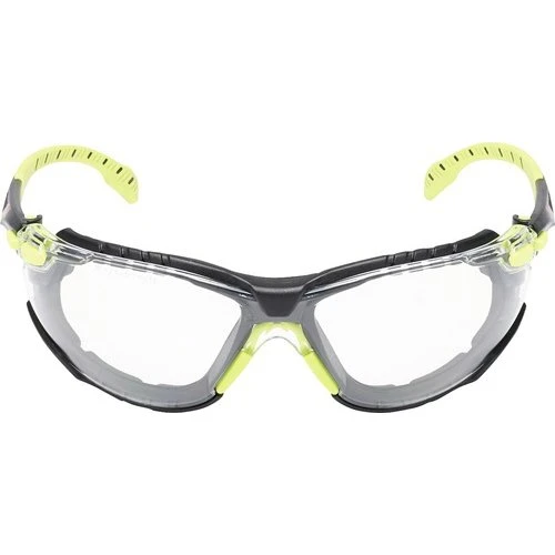 3M Solus 1000 Schutzbrille grün-schwarz mit Antibeschlag-Beschichtung