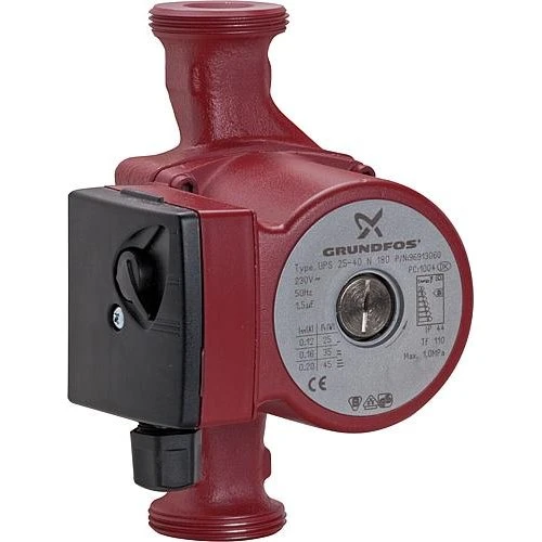 Grundfos UPS 25-40 N 180 Edelstahl Zirkulationspumpe 230V