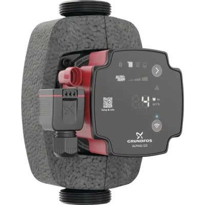 Grundfos ALPHA2 GO 25-75 180 EEI 0,19 Pumpe mit Bluetooth