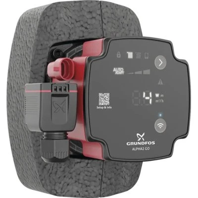 Grundfos ALPHA2 GO 15-60 130 130 mm, 220-240V, Bluetooth