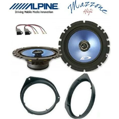 Alpine SXE-17C2 2er Set 160 mm Lautsprecher für Alfa Romeo Giulia 952 & Mito