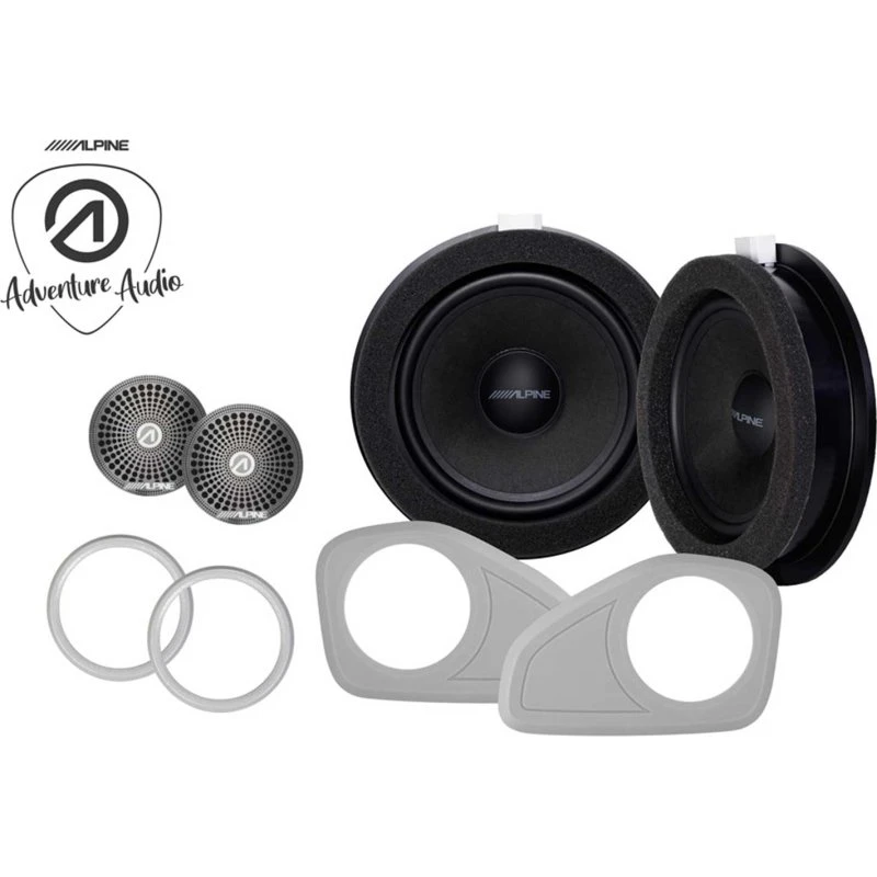 Alpine SPC-106TRA7-2 - 2-Wege Composystem für Ford Transit 7