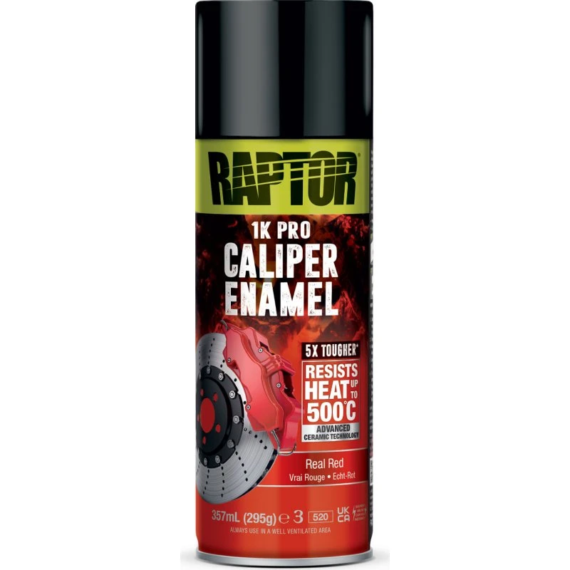 Raptor Caliper Enamel Rot 400ml glänzend
