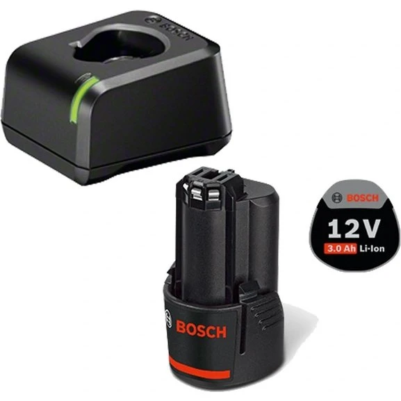 Bosch Akku-Starter-Set GBA 12V 3,0 Ah + GAL 12V-20 Schnellladegerät