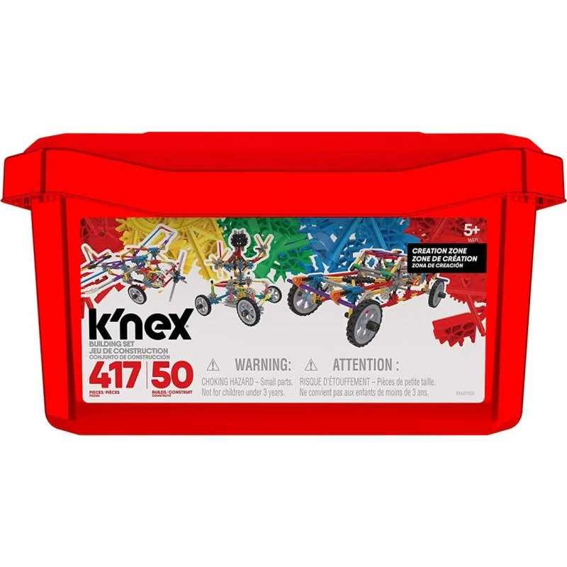 K'Nex Basic Fun Creation Zone 50 Modelle, 417 Teile