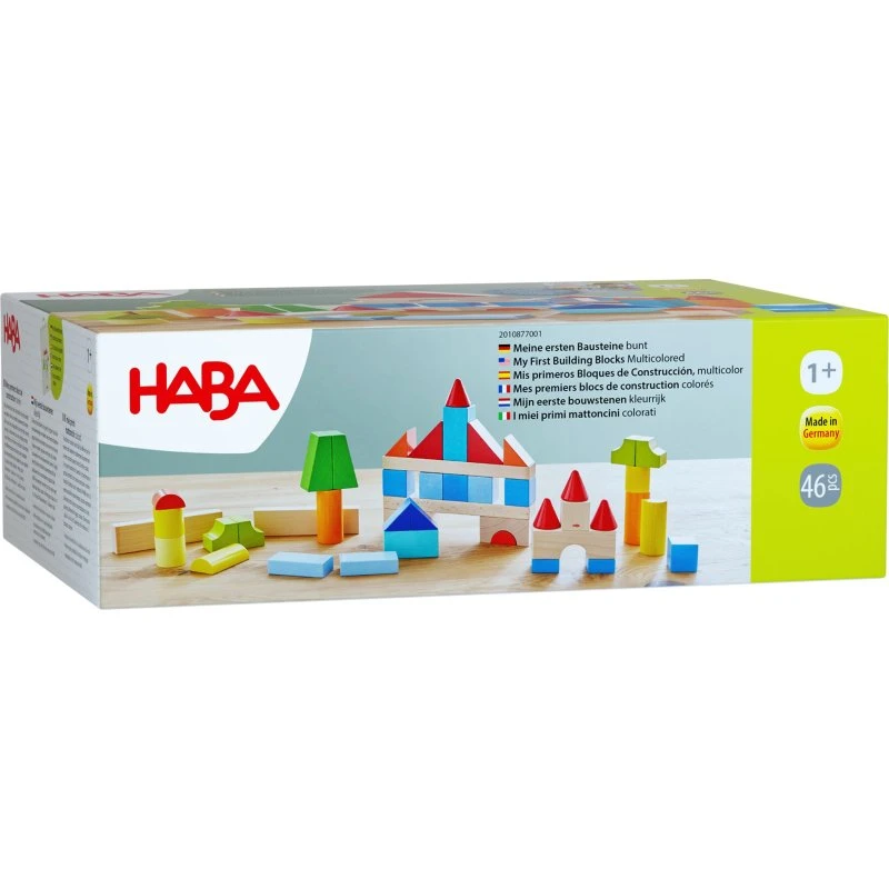 HABA Meine ersten Bausteine bunt, 46 Stück