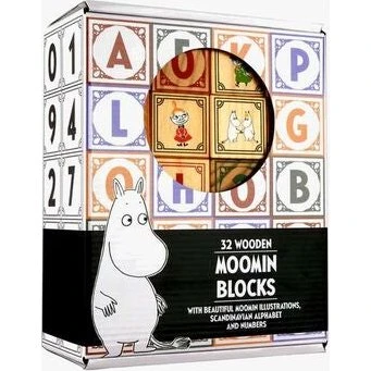 Barbo Toys Mumin-Holzbausteine 32 Teile