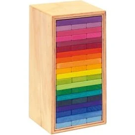 Glückskäfer Baubrettchen Turm 60-teilig