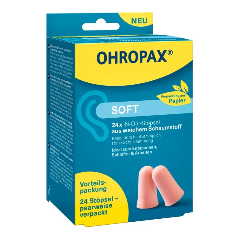 OHROPAX Soft Ohrstöpsel 24 Stück
