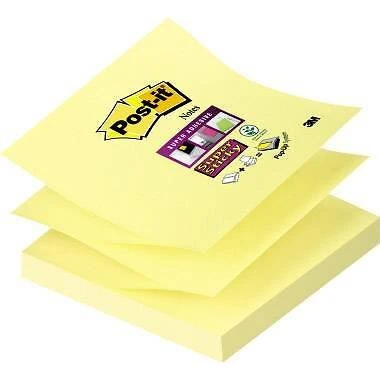 Post-it Super Sticky Z-Notes gelb 76 x 76 mm