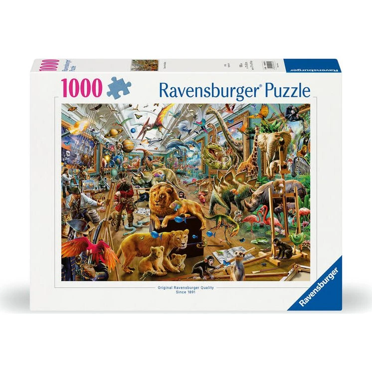 Ravensburger Puzzle 1000 Teile Chaos in der Galerie