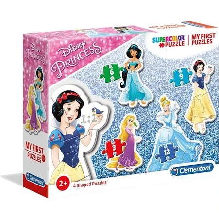 Clementoni Disney Prinzessin Mein erstes Puzzle 3-6-9-12tlg