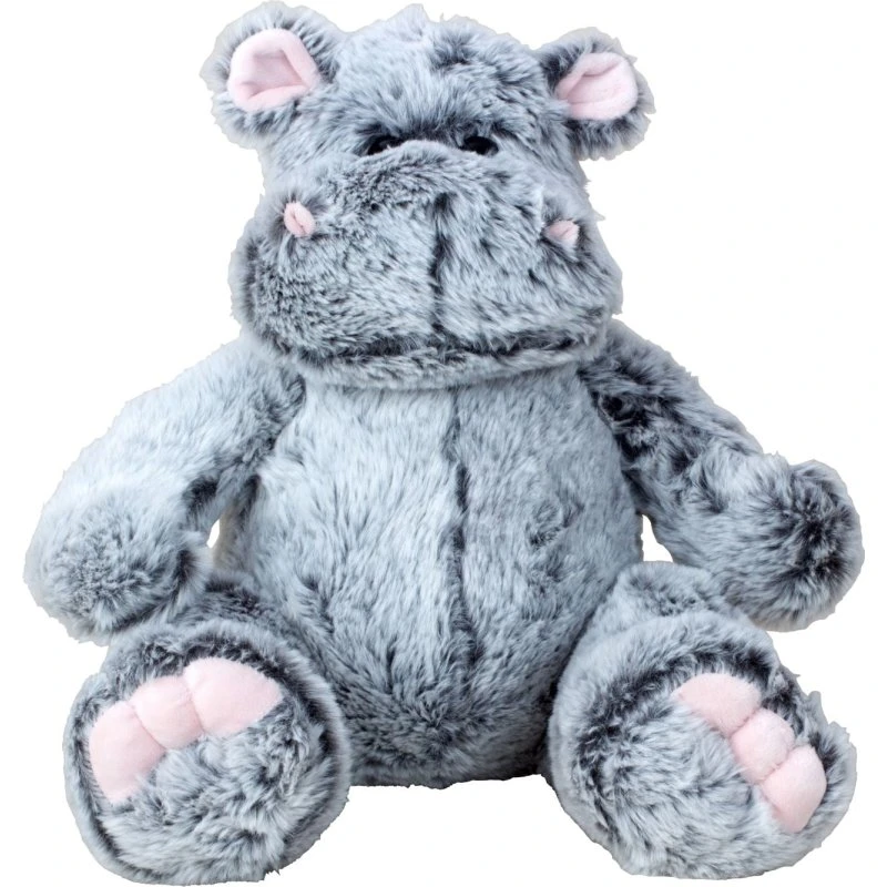 Hippo Teddybär Grau 32 cm Kuschelbär Plüsch